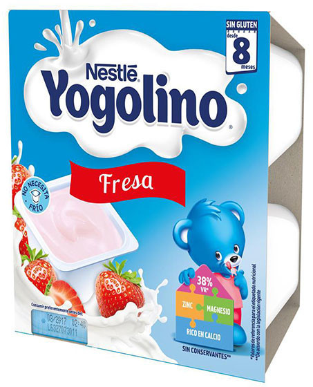 Nestlé Yogolino diary strawberry ( 4x100g)