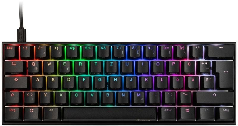 Ducky Mecha Mini noir (MX-Blue) (DE)