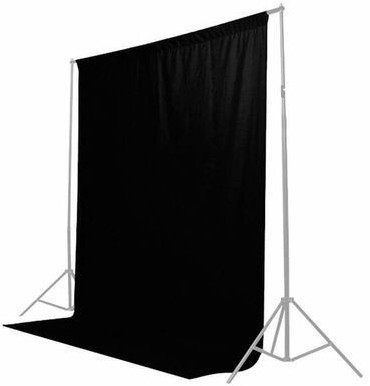 Caruba Background Cloth 3x6m black