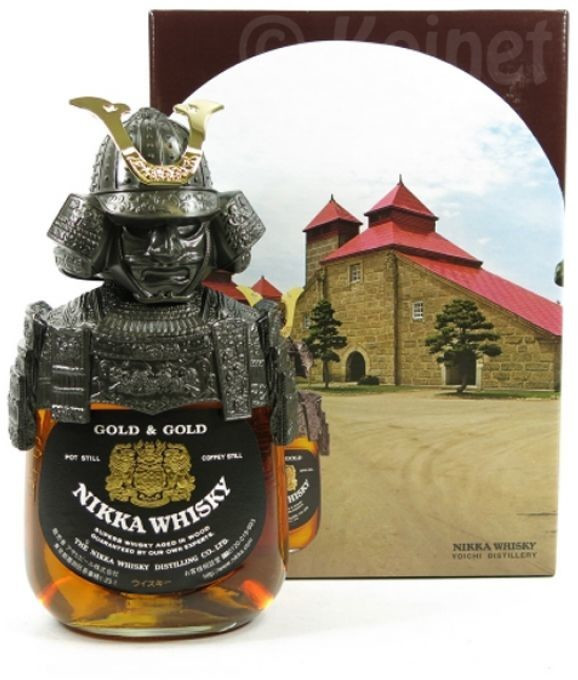 Nikka Gold & Gold Samurai Whisky 43% 0,7 + Giftbox