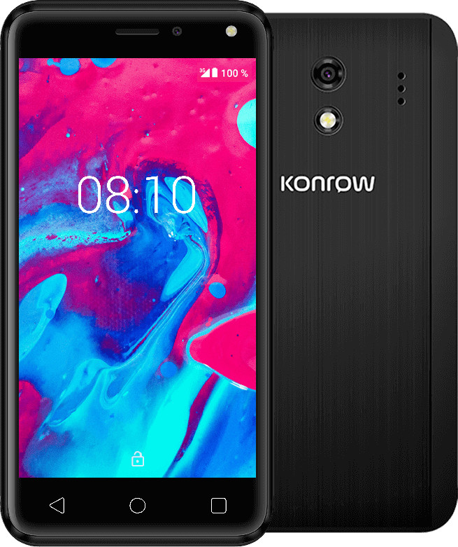 Konrow City 5 noir
