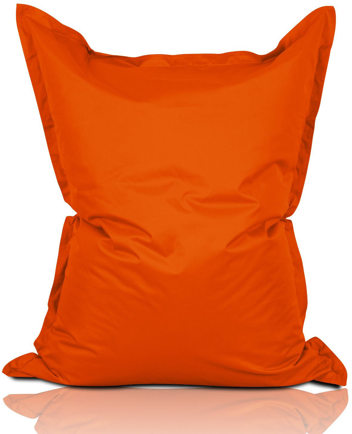 Lumaland Luxury Pouf intérieur/extérieur XXL orange