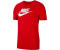 Nike NSW Hybrid SS Tee (CK2379) red/white/red