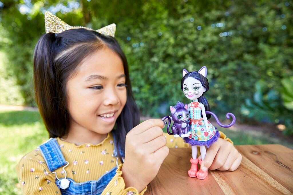 Enchantimals Katzenmädchen Ciesta Cat & Climber 15 cm ab 8,08