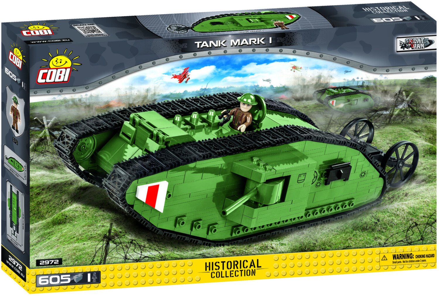 Cobi Tank Mark I (2972)