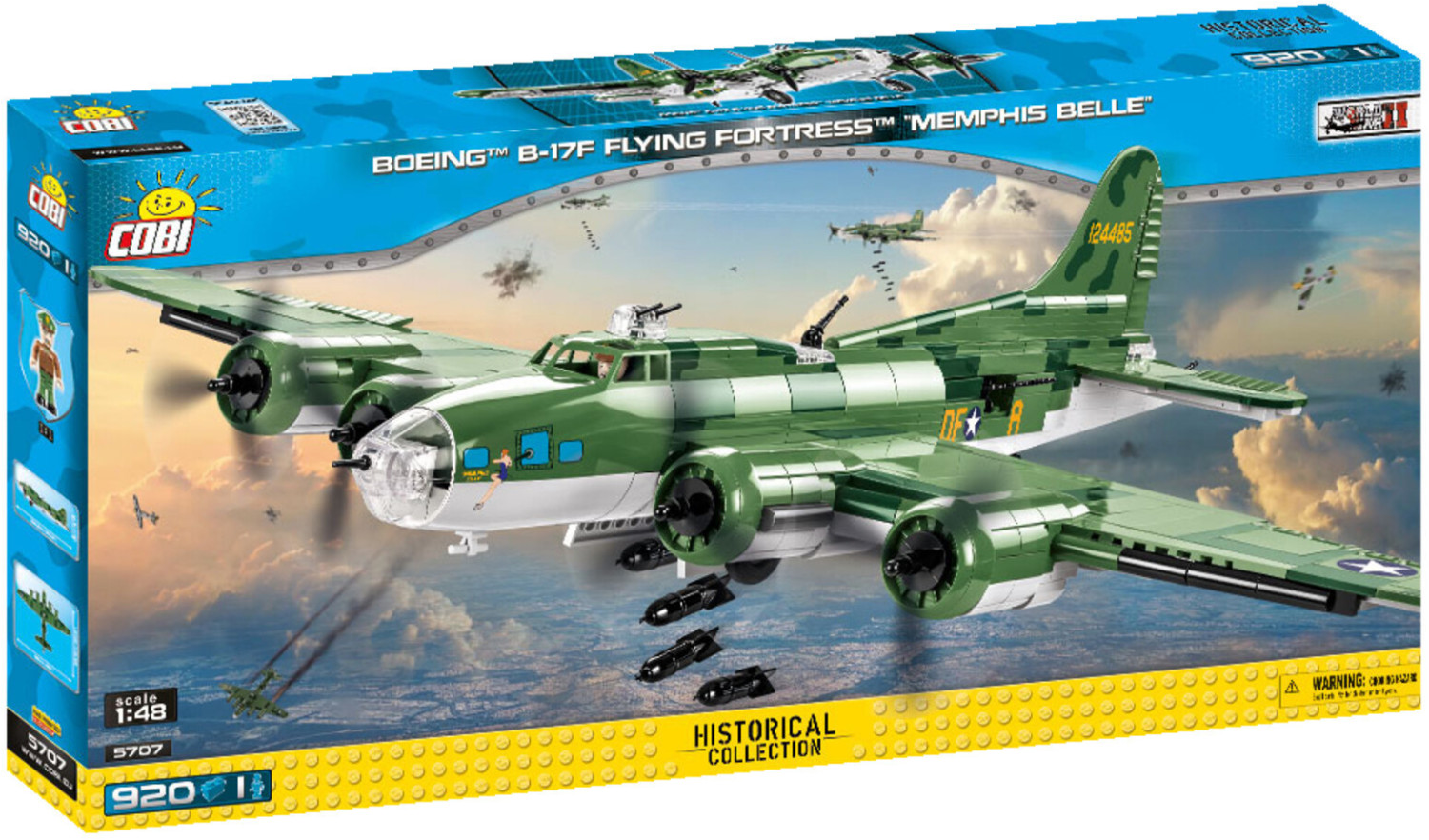 Cobi Boeing B-17F Fyling Fortress Memphis Belle (5707)