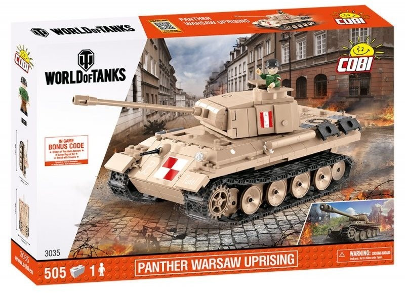 Cobi World Of Tanks - Panther Warsaw Uprising (3035)