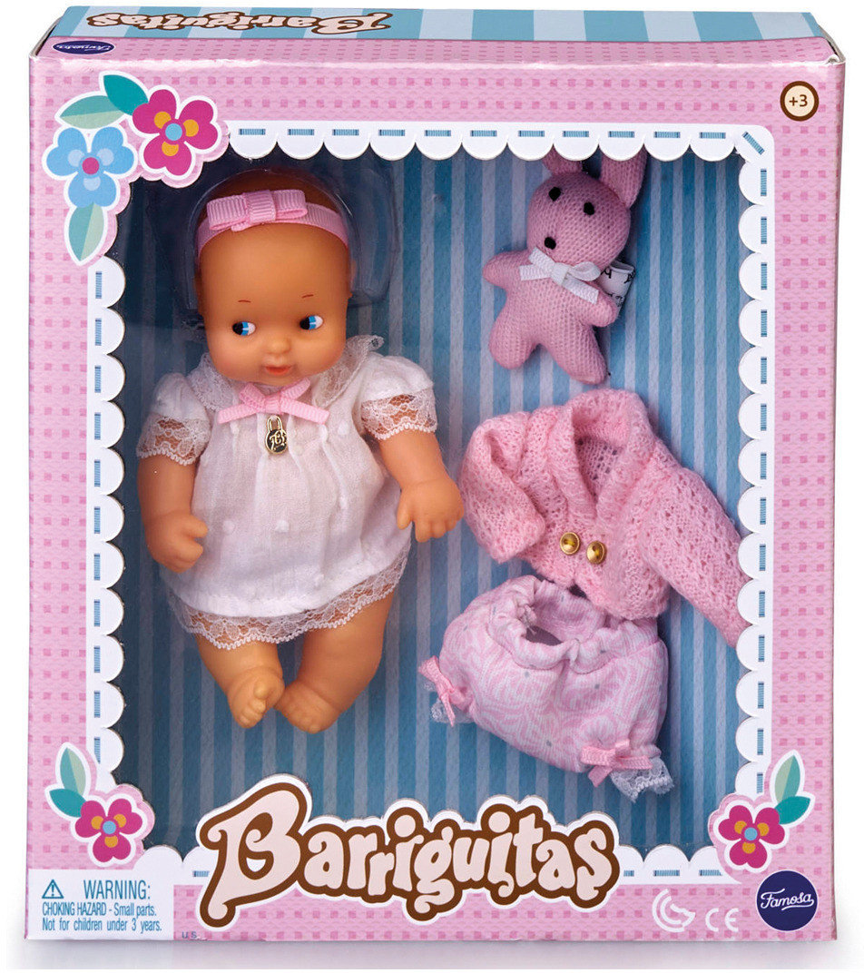 Famosa Barriguitas set de beb con ropita rosa desde 15 99