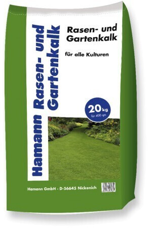 Hamann Rasen und Gartenkalk 20 kg ab 13,68 € Preisvergleich bei