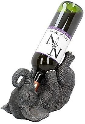 CoolStuff Guzzler's Wine Bottle Holder Elephant