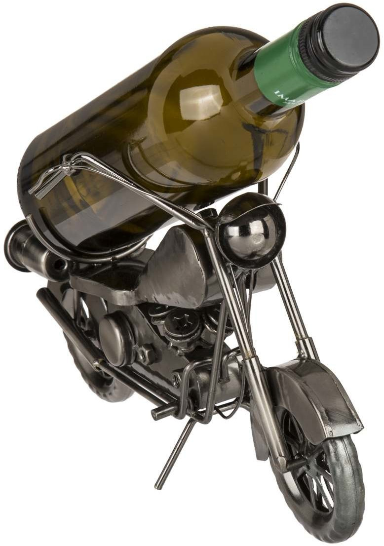 Out Of The Blue Bottle holder / wine bottle holder motorcycle metal