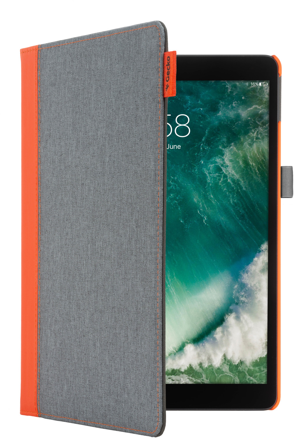 Gecko Covers Easy-Click iPad Air 10.5 (2019) Grey/Orange