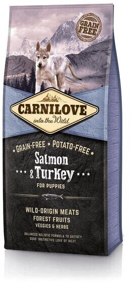 Carnilove Puppy saumon & dinde (1,5 kg)