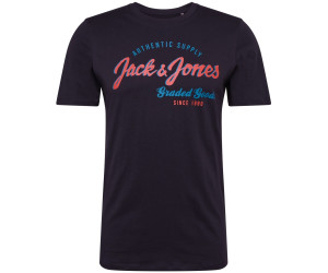 Jack Jones Logo Tee Ss Crew Neck 12164848 Black Ab 7 99 Preisvergleich Bei Idealo De