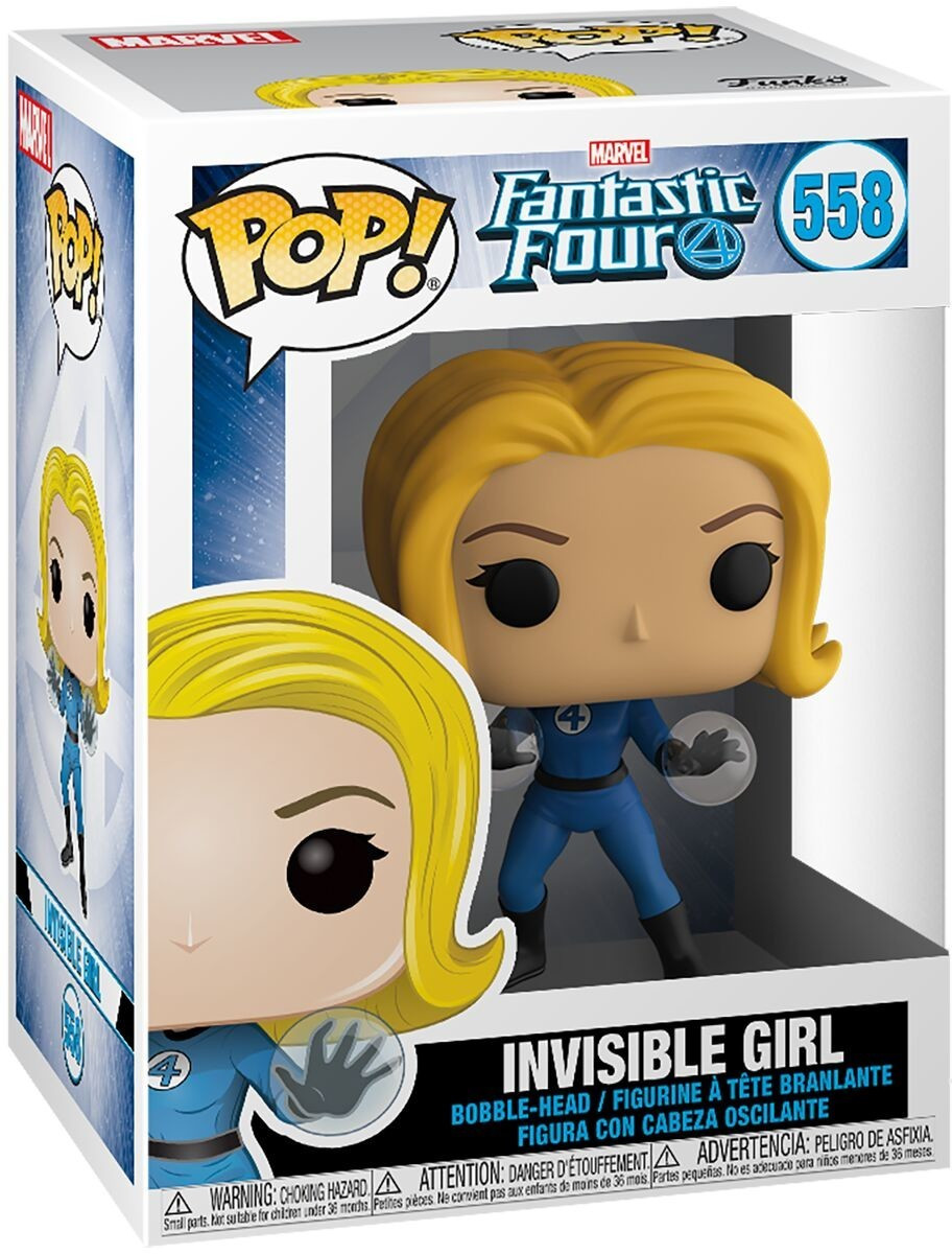 Photos - Action Figures / Transformers Funko Pop! Marvel: Fantastic 4 - Invisible Girl 558 