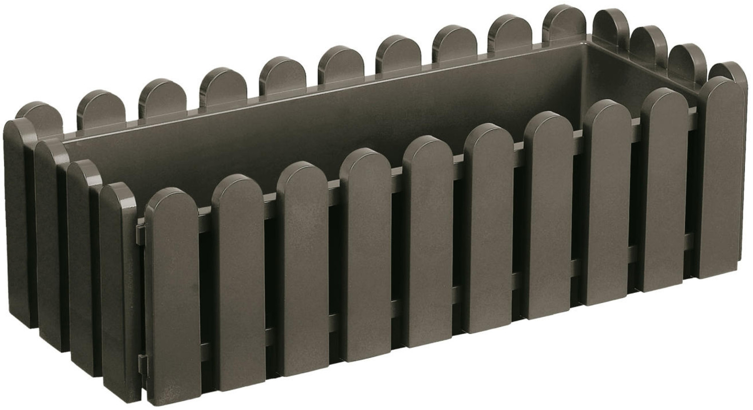 Emsa Jardinière de la maison de campagne 50x20x16cm brun fumé