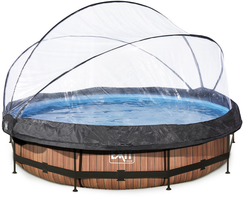 Exit Toys Pool Ø 360 x 76 cm Wood (30.32.12.10)