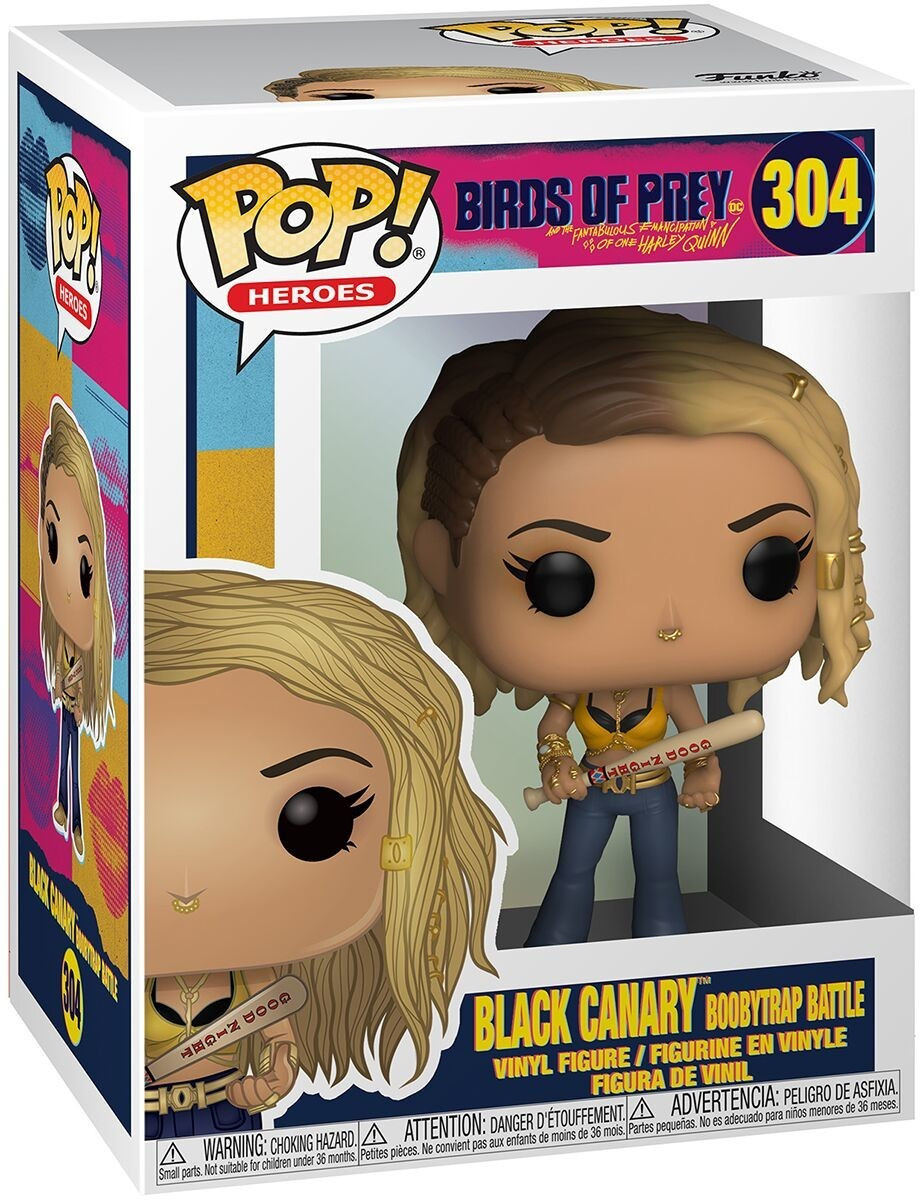 Funko Pop! Heroes: Birds of Prey - Black Canary Boobytrap Battle 304