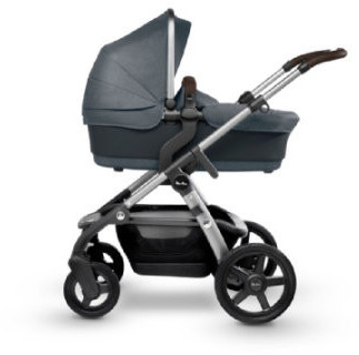Silver Cross Wave Pushchair & Carrycot Slate