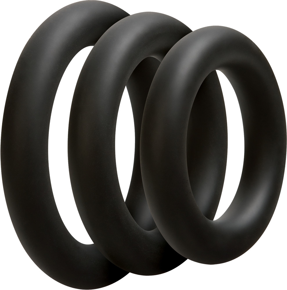 Doc Johnson Optimale 3 C-Ring Set Thick black