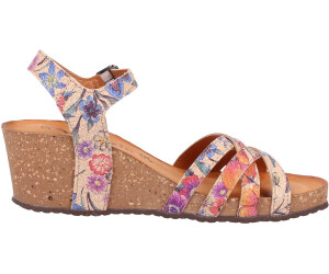 Tamaris Ledersandalette (1 1 28342 22) beige ab 35,97 Tamaris »Scola« Sandalette mit Blütenprint kaufen | OTTO