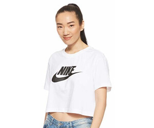 crear Interpretación Confirmación Nike Cropped T-Shirt Essential (BV6175-100) white desde 18,30 € | Compara  precios en idealo