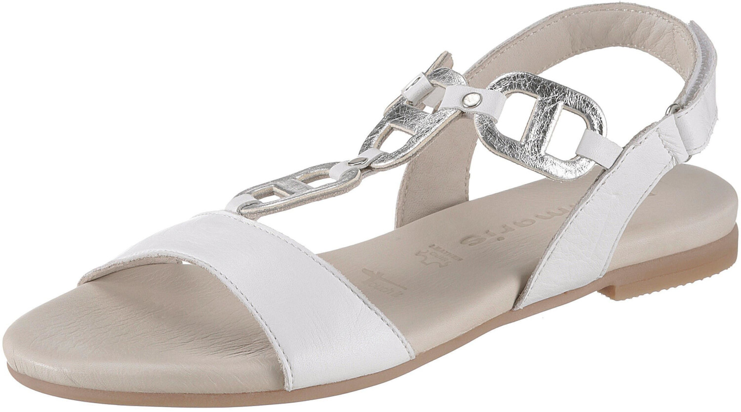 Tamaris Sandals (1-1-28163-24) white/silver