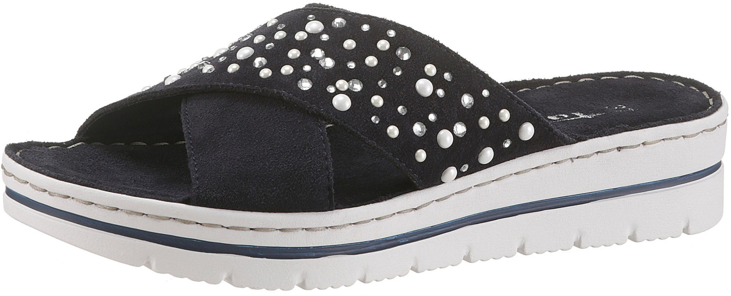 Tamaris Leather Mules (1-1-27223-22) black