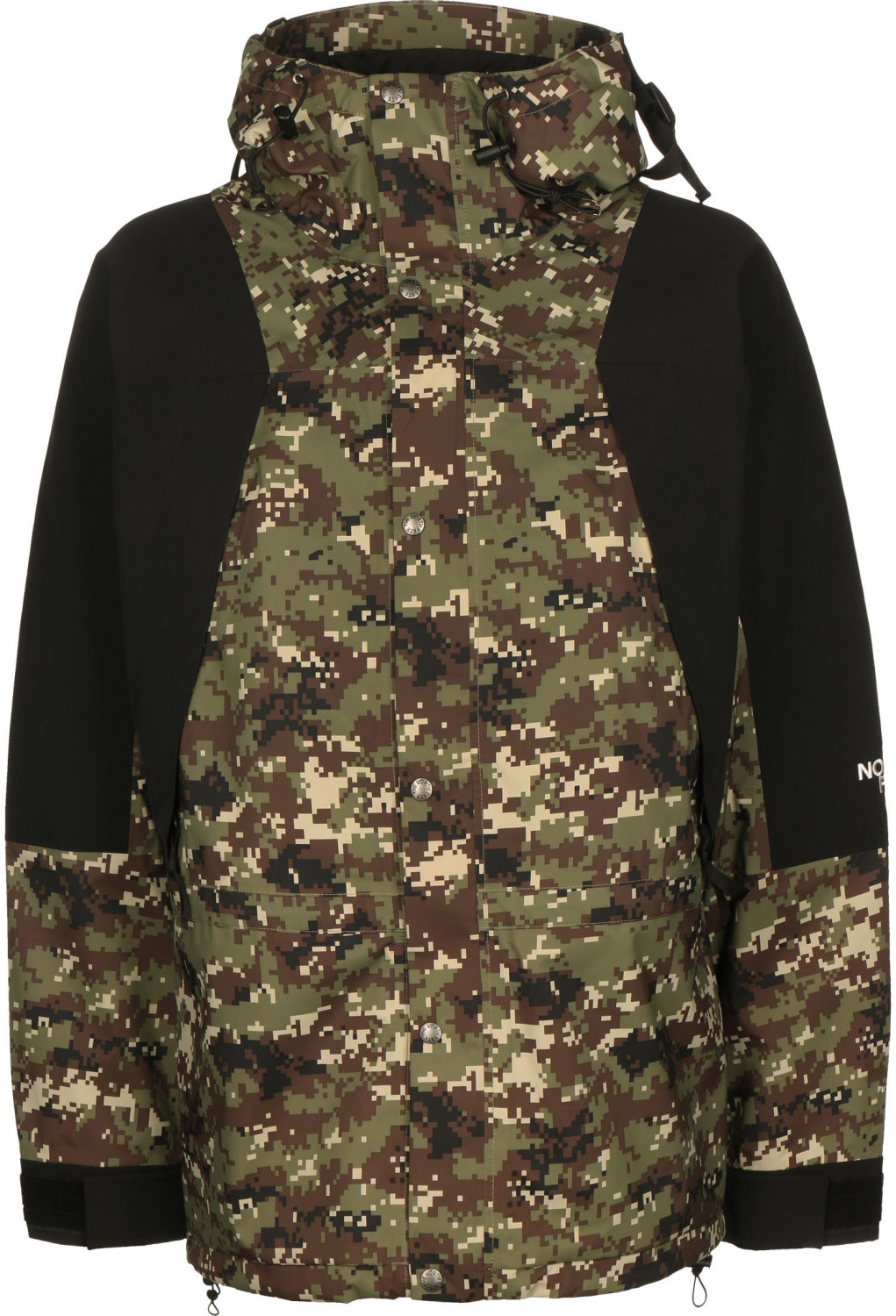 The North Face 1994 Retro Mountain Light FUTURELIGHT burnt olive green digi camo print
