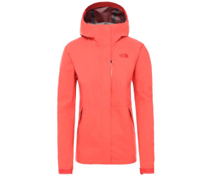 coral north face jacket