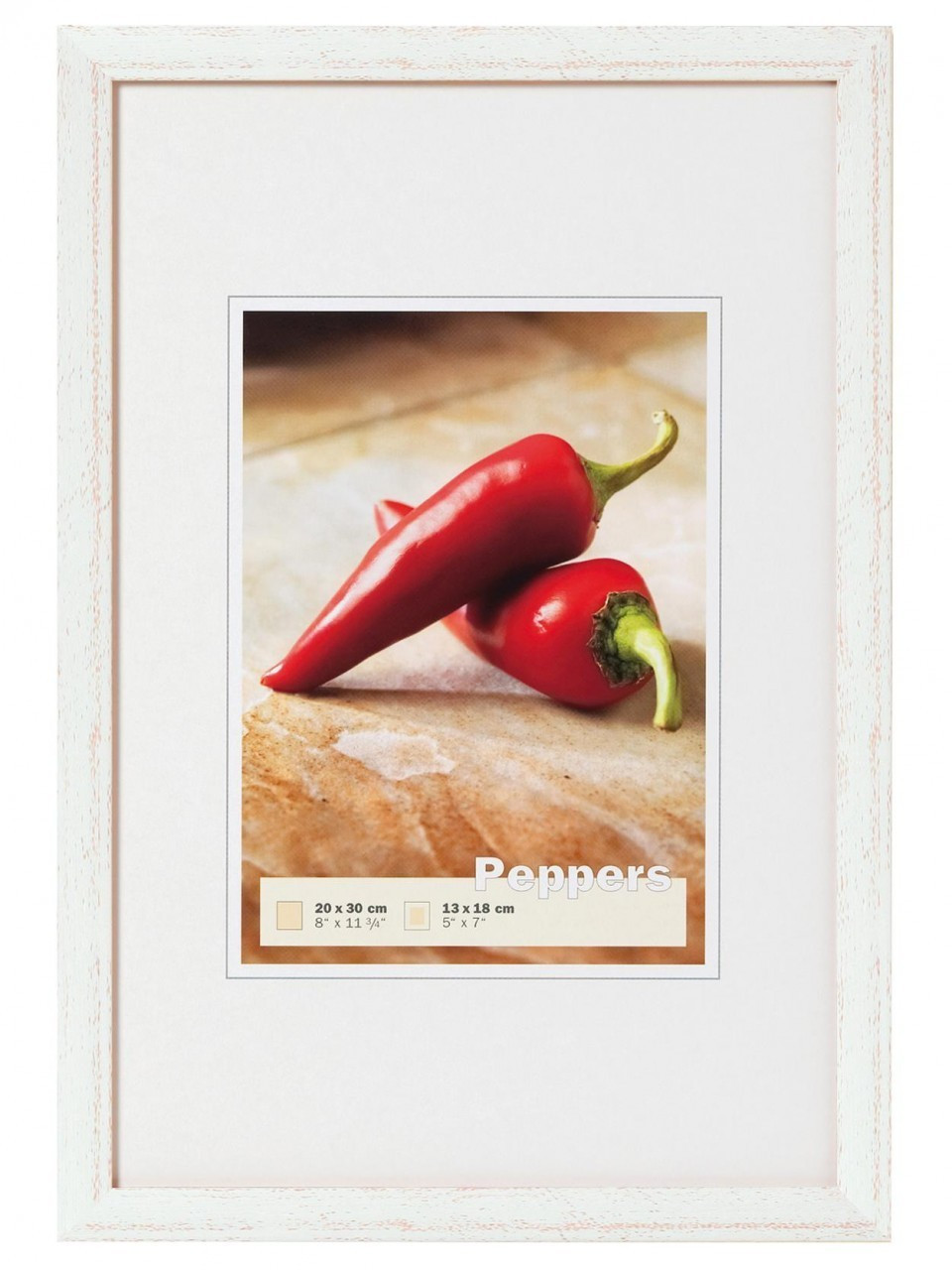 walther design Peppers 13x18 silver