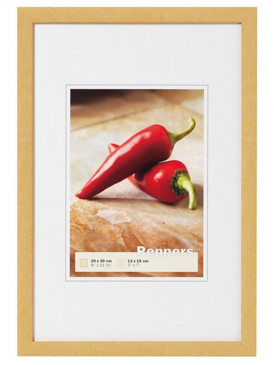 walther design Peppers 13x18 gold