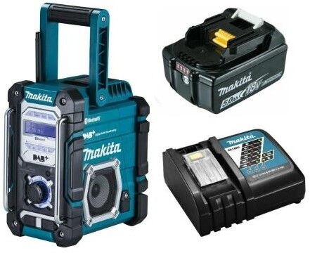 Makita DMR 112 + 1x 5Ah Akku + DC18RC Ladegerät, Bild 7