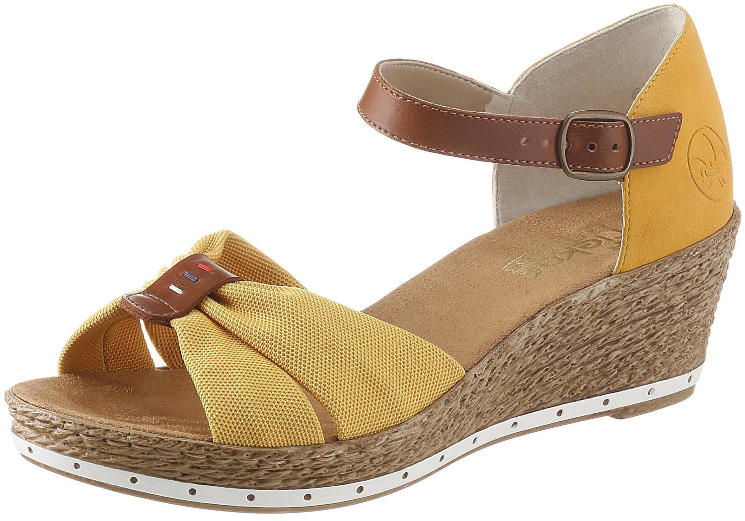 Rieker Sandals (60467) yellow