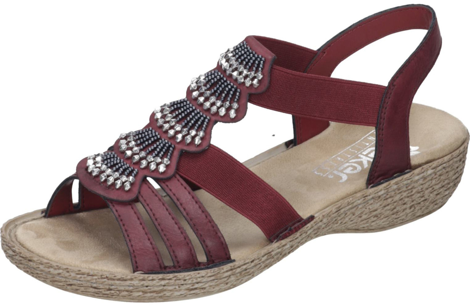 Rieker Sandals (65869) red