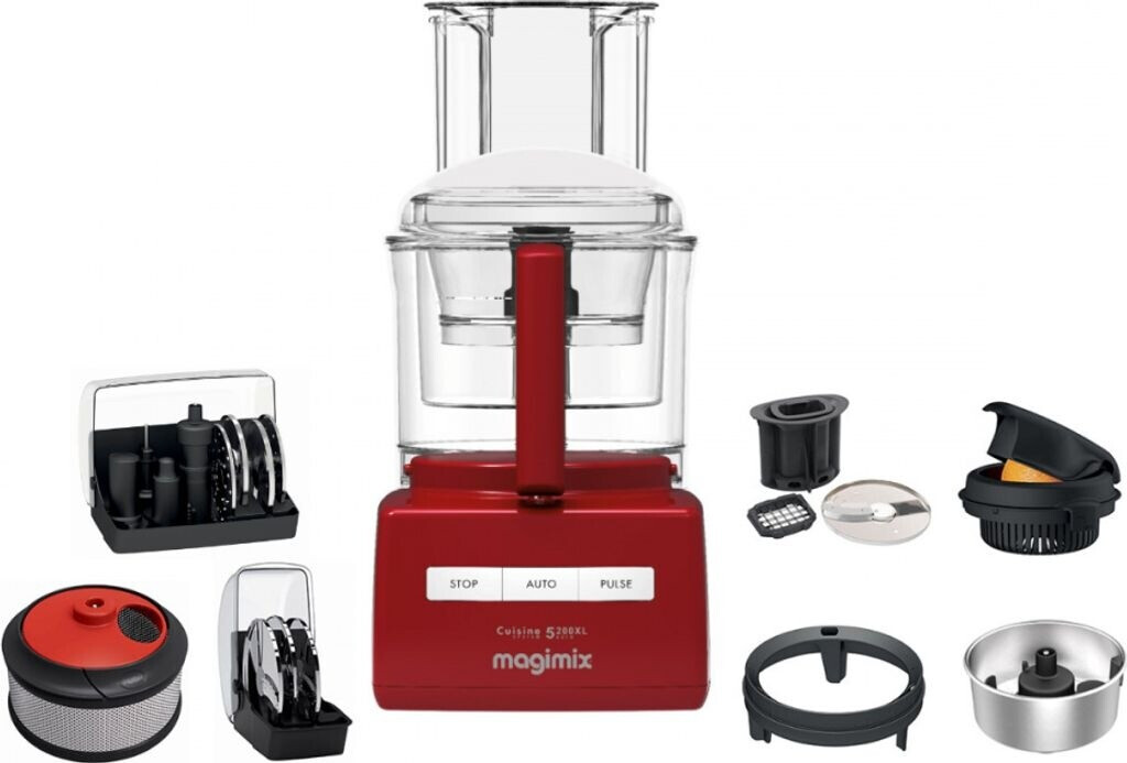 Magimix CS 5200 XL Premium rouge au meilleur prix sur idealo.fr