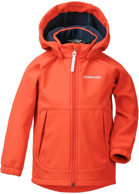 Didriksons DEllen Kids Jacket orange