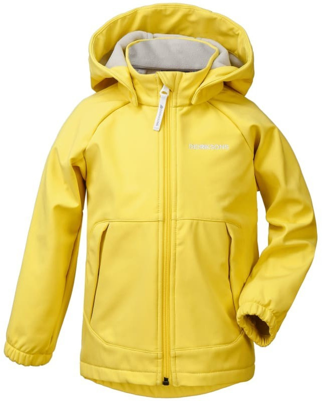 Didriksons DEllen Kids Jacket yellow