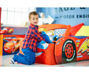 Cars lit enfant flash mcqueen avec rangement - 140 x 70cm - Lit enfant -  Achat & prix