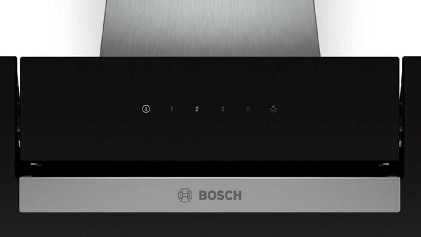 Bosch DWK67CM60 Serie 4 Hotte murale 60 cm - cristal noir