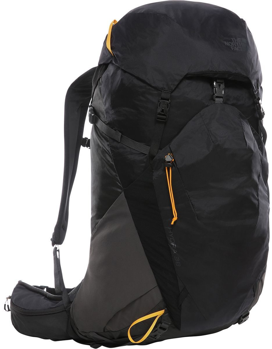 The North Face Hydra 38 S/M asphalt grey/tnf black