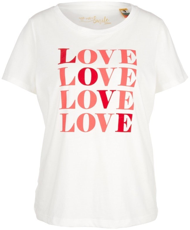 S.Oliver T-shirt with Lettering Artwork (14.910.32.4416)