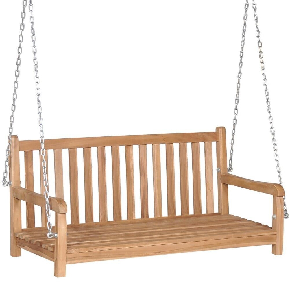 vidaXL Solid Teak Swing Bench ab 157,99 € | Preisvergleich bei idealo.de