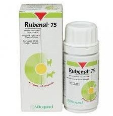 Vetoquinol Rubénal 75 mg 60 comprimés