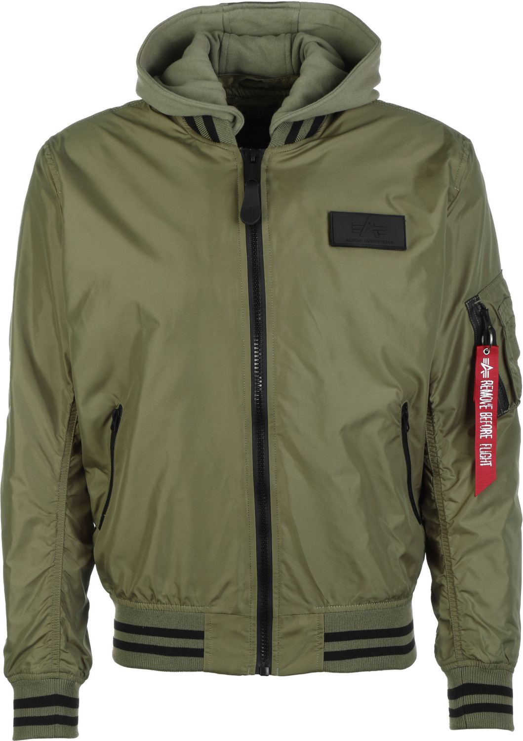 Alpha Industries MA-1 TT Hood Defense (126108) olive
