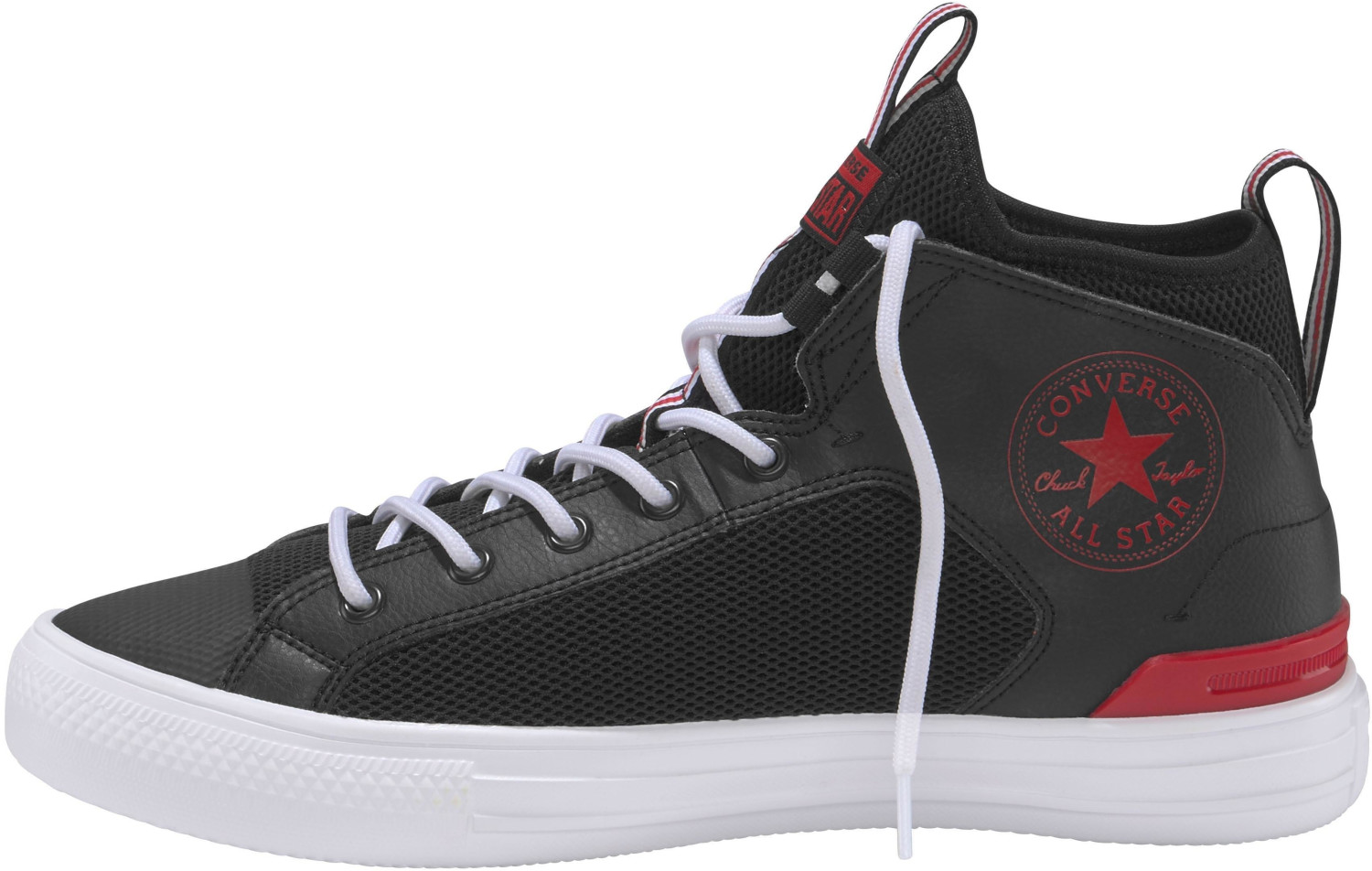 Converse Chuck Taylor All Star Ultra mid black/red/white (166981C)