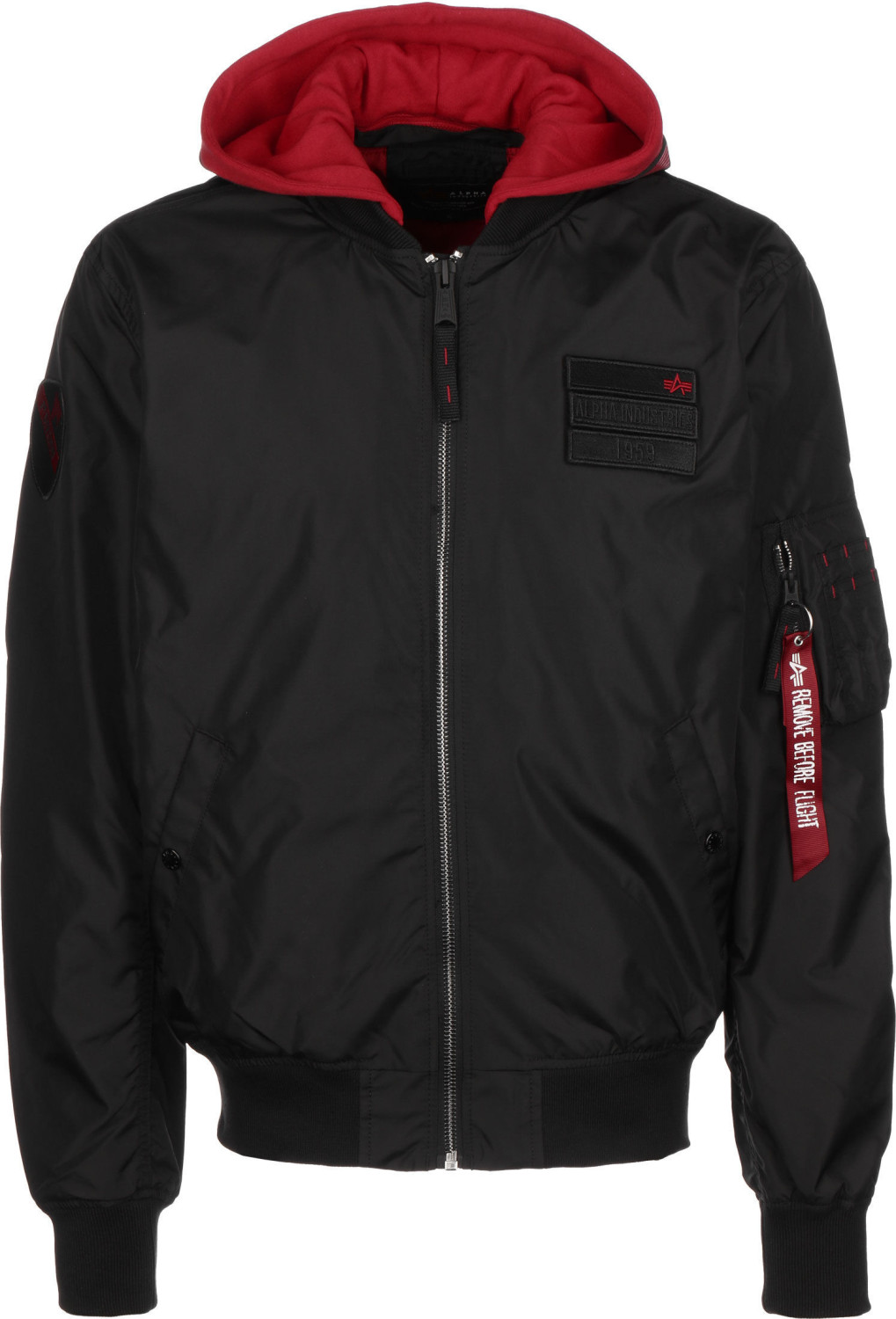 Alpha Industries MA-1 TT Hood Custom black
