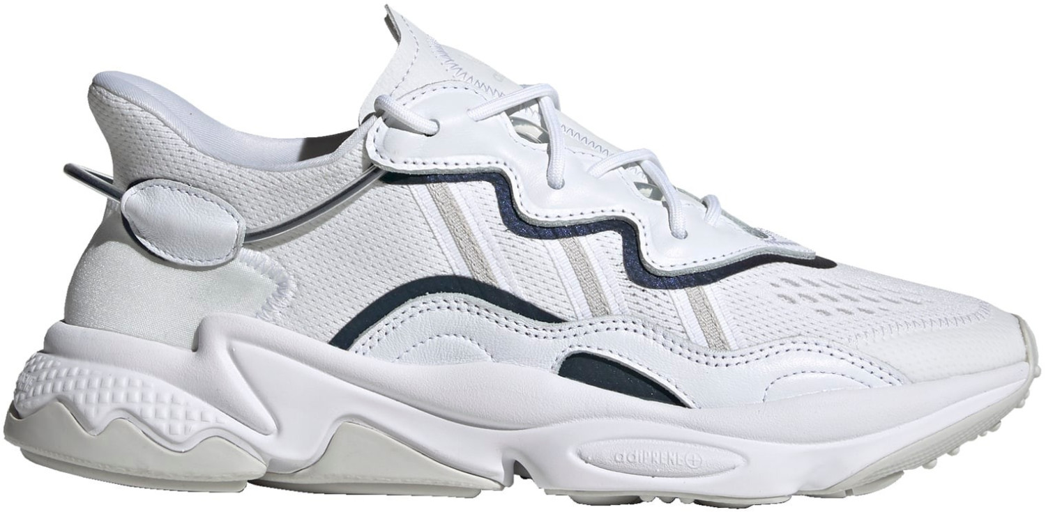 ozweego white grey one crystal white