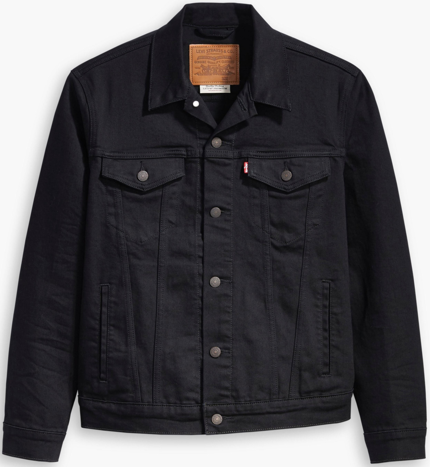 Mens black levis jacket clearance