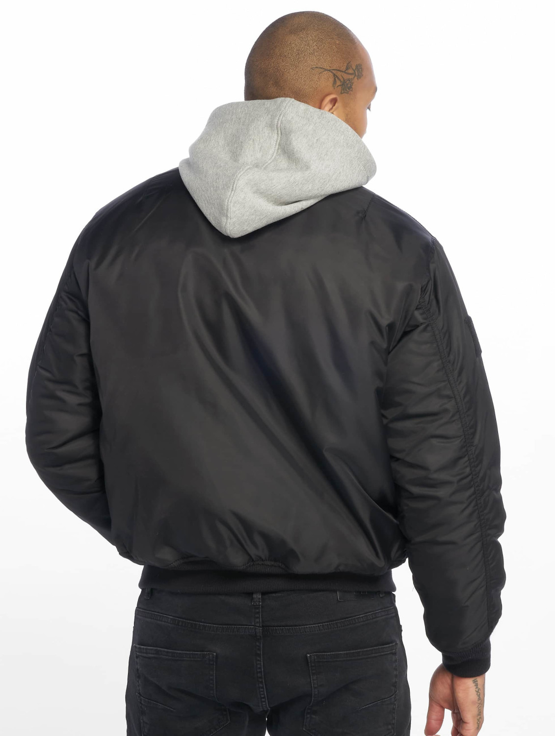 Brandit MA1 Sweat Hooded Jacket black-grey ab 51,99 € | Preisvergleich bei